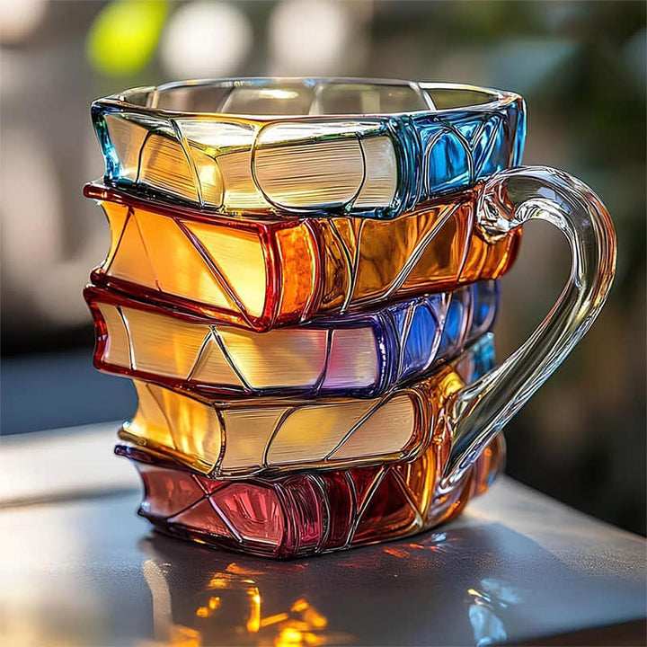 Tasse 3D Unique Pour les Amateurs de Littérature