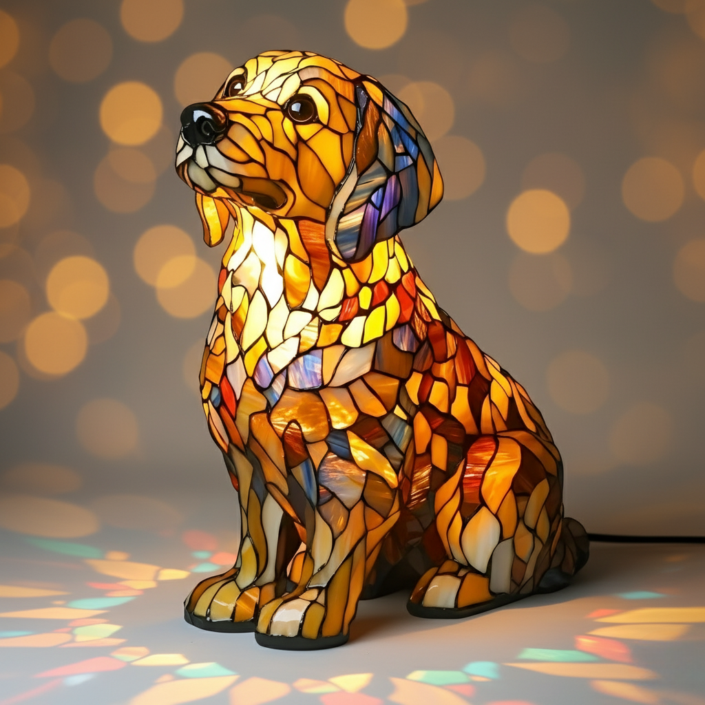 Lily, Statue Spirituelle du Golden Retriever