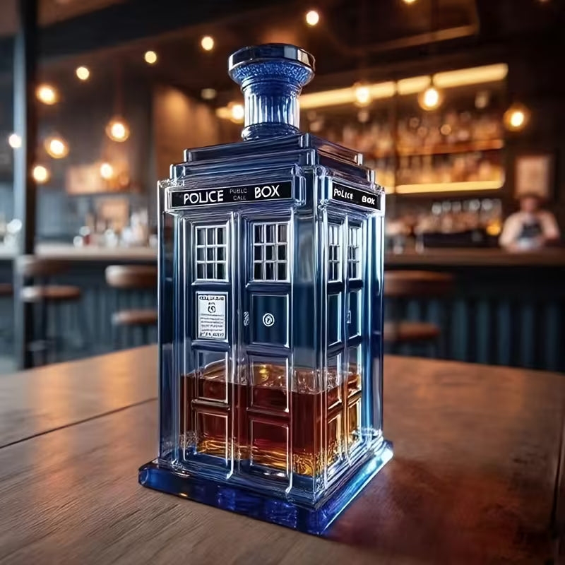 Station de Police Bouteille de Whisky