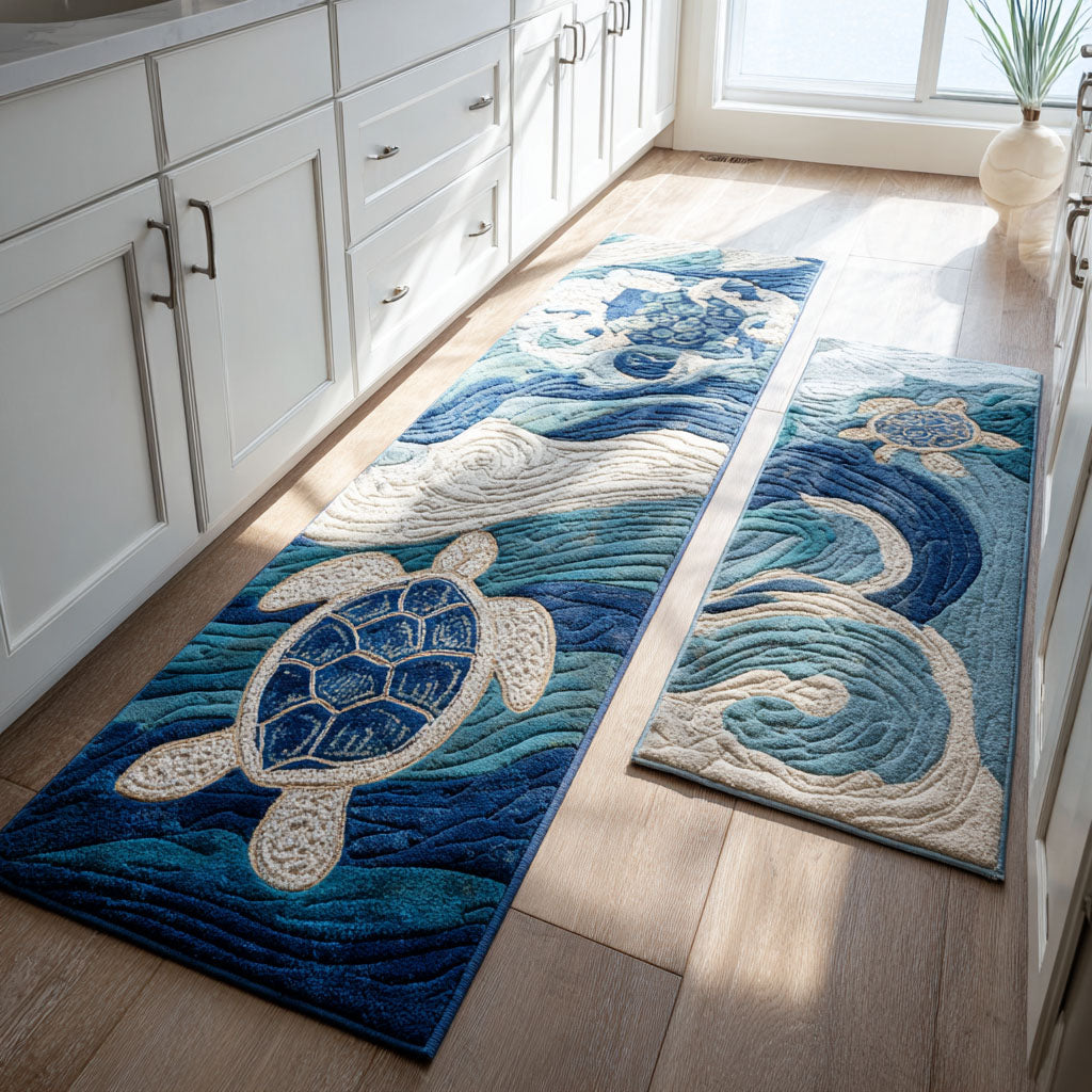 Lucile - Tapis de cuisine Eau et Calme