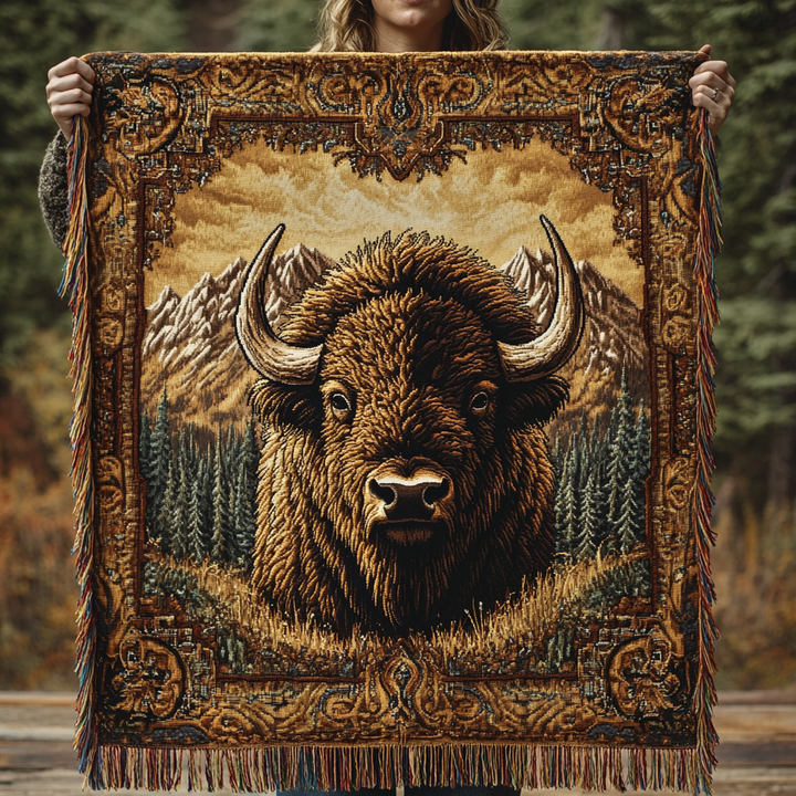 Véronique - Couverture matelassée Bison Charme