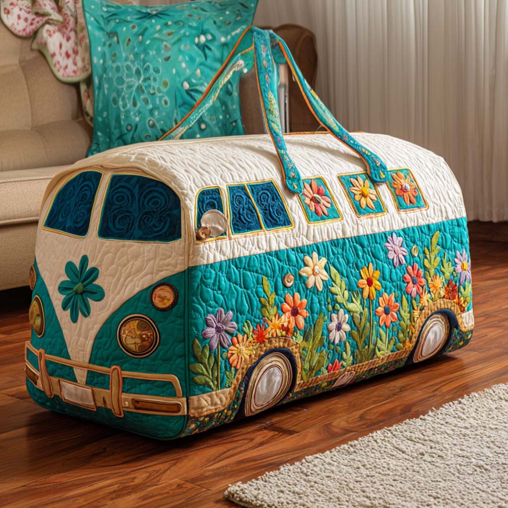 Sac de Voyage Matelassé - Van Fleuri