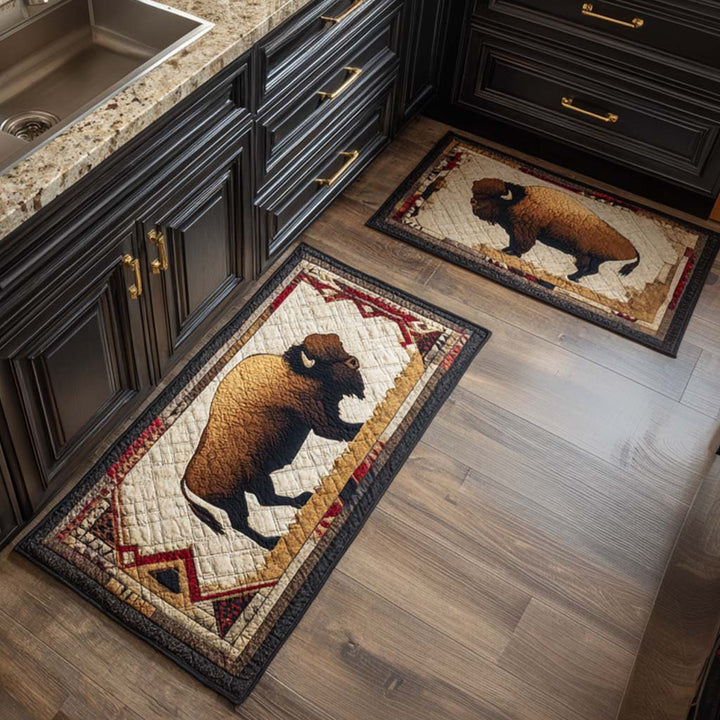 Marcelle - Tapis de cuisine Bison et Esprit Naturel