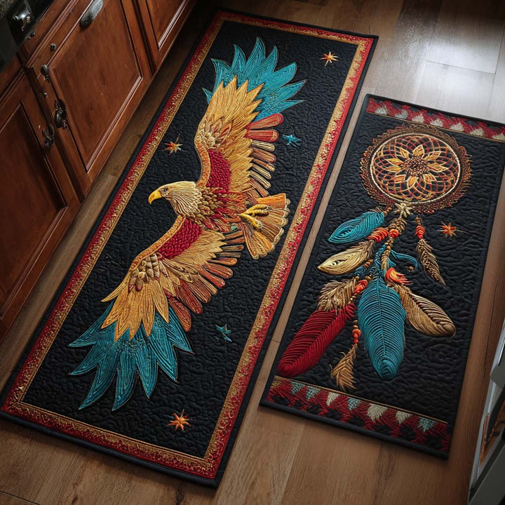 Colombe - Tapis de cuisine Aigle et Détails Naturels