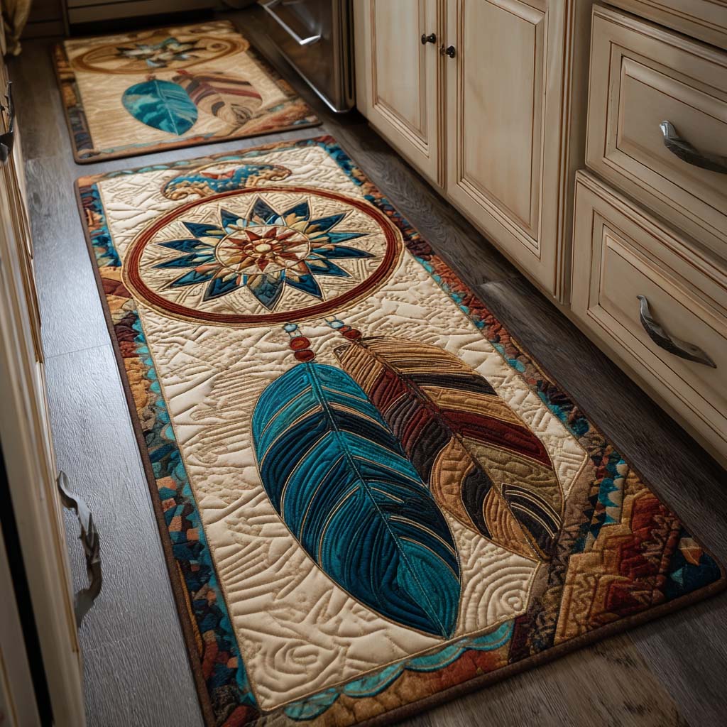 Anaïs - Tapis de cuisine Plumes Rêveurs