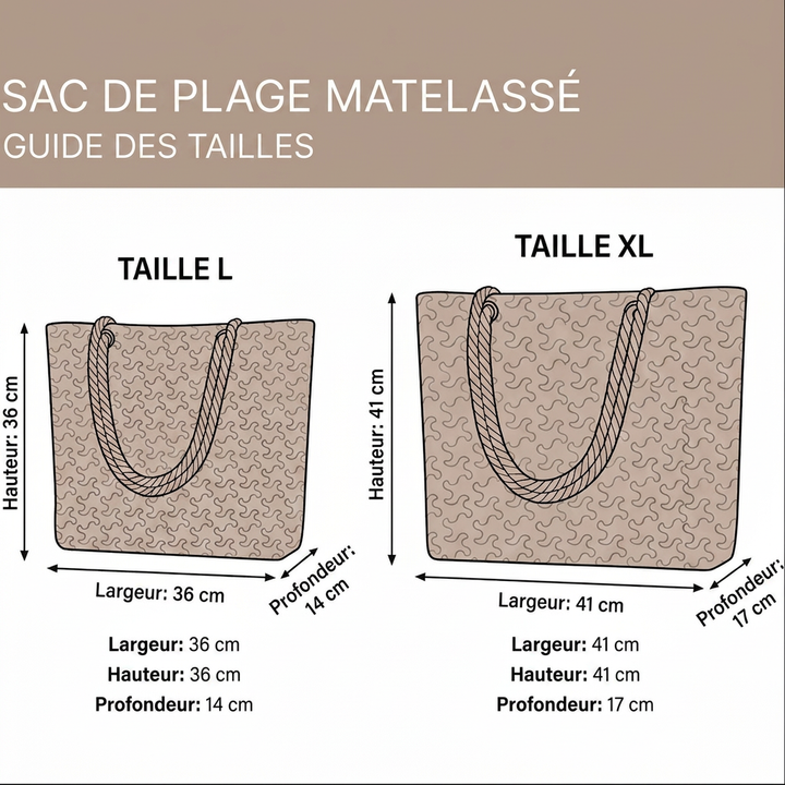 Capucine | Sac de plage fait main