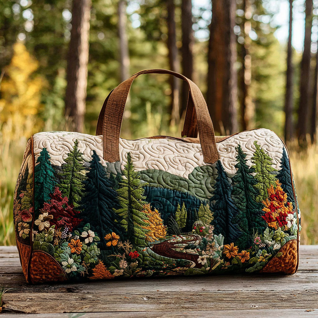 Sac de Voyage Matelassé - Gardien de la Forêt