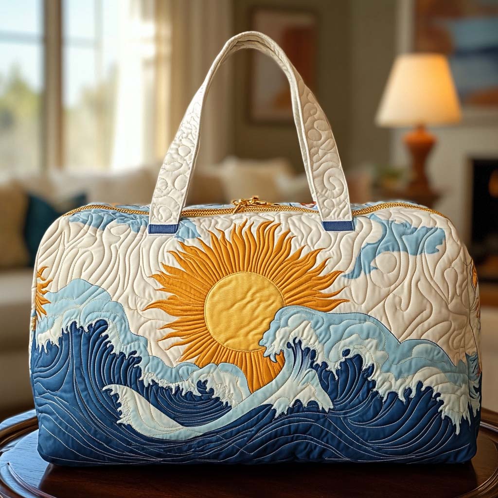 Sac de Voyage Matelassé - Horizon Doré II