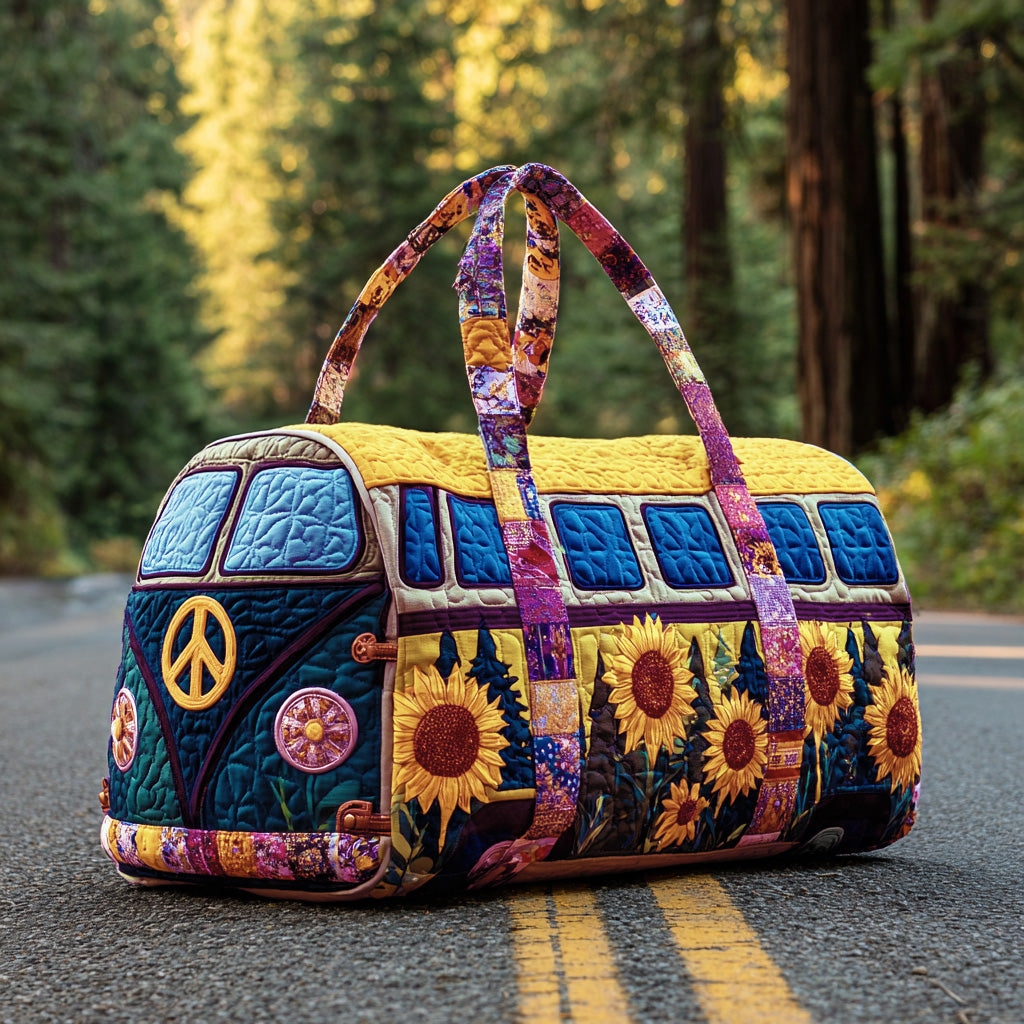 Sac de Voyage Matelassé - Van Hippie Coloré