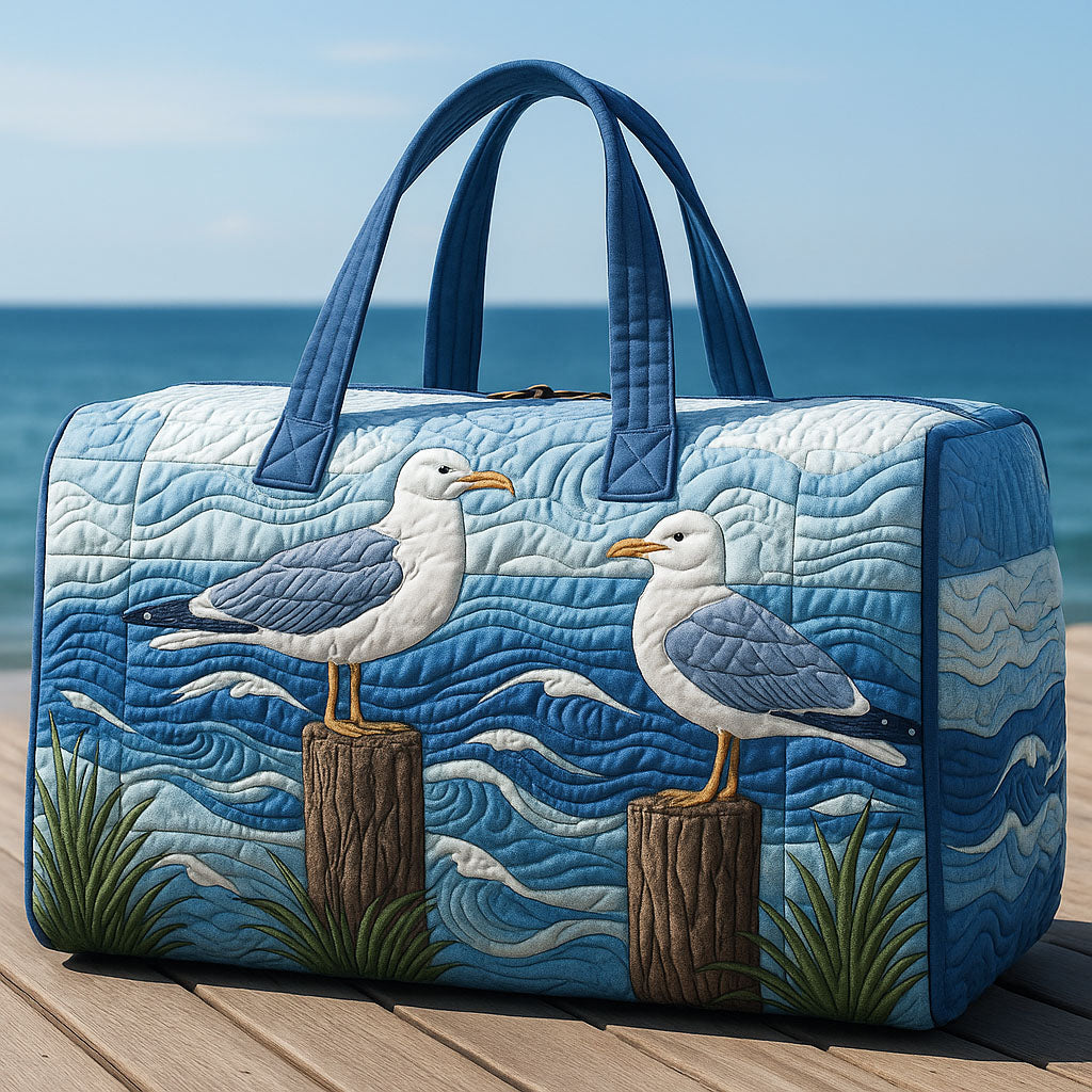 Sac de Voyage Matelassé - Mouettes du Port