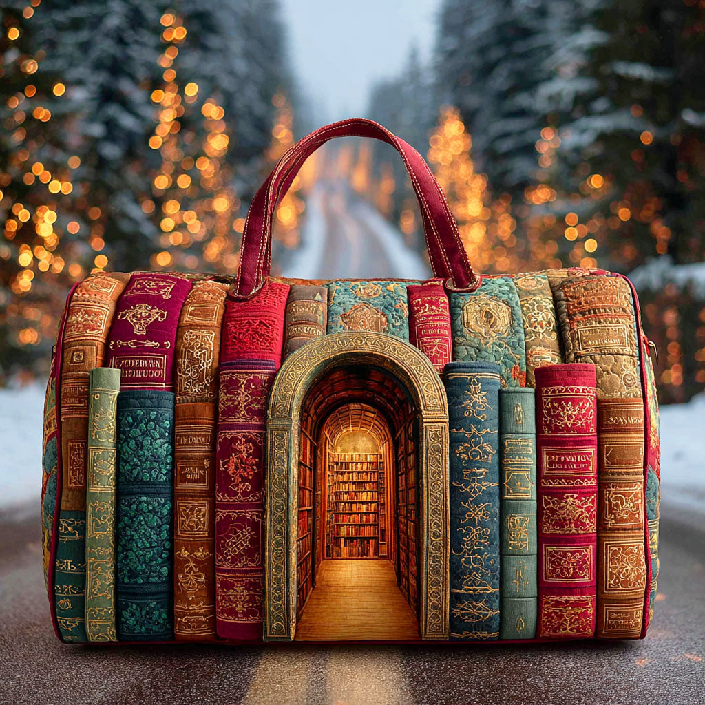 Sac de Voyage Matelassé - Bibliothèque Secrète
