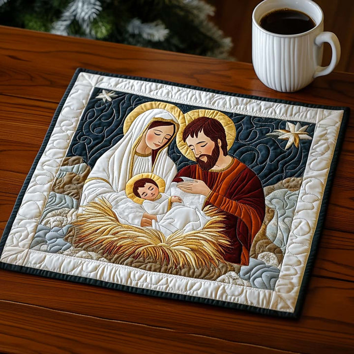 Océane - Set de table matelassé Saint Enfant