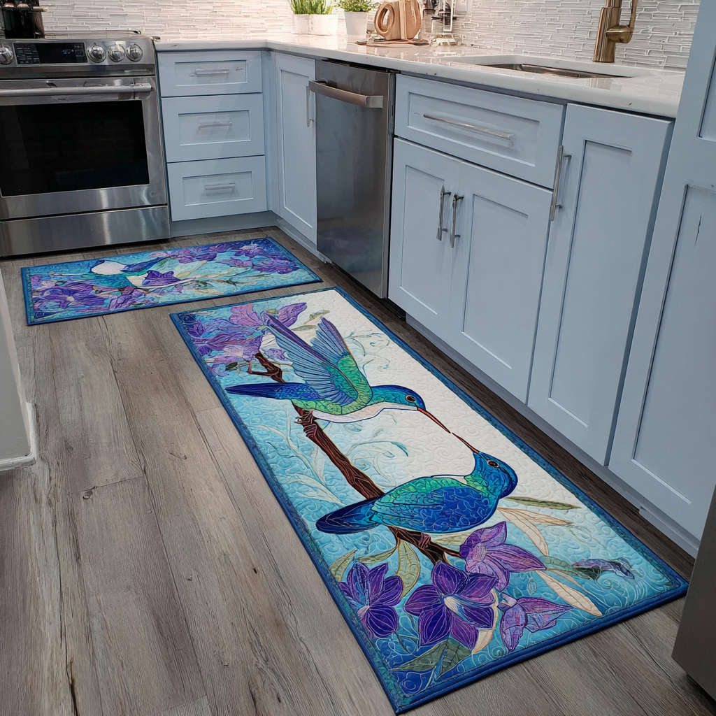 Mélanie - Tapis de cuisine Colibri Délicat
