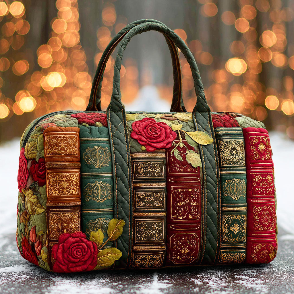 Sac de Voyage Matelassé - Livres Enchantés