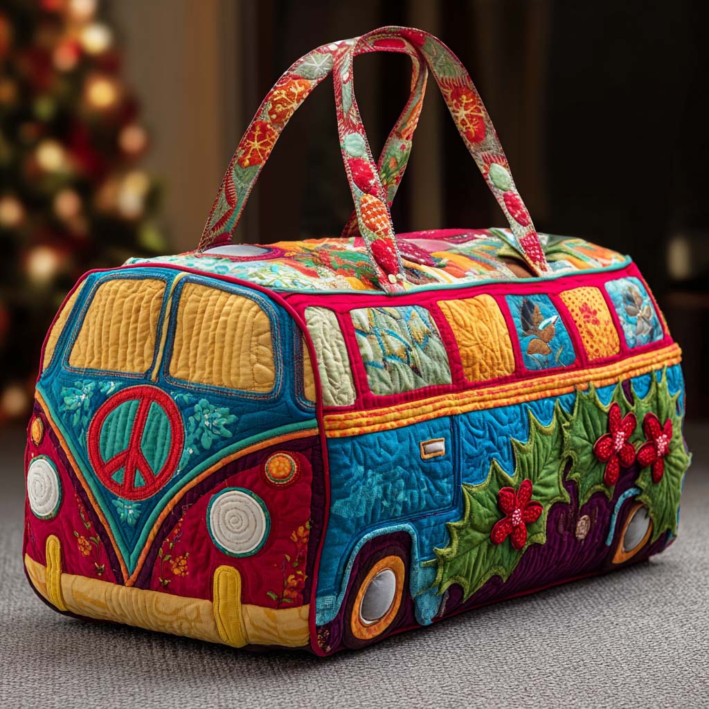 Sac de Voyage Matelassé - Van Hippie Joyeux