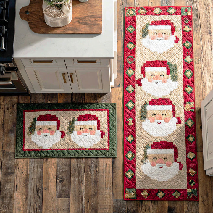 Éliane - Tapis de cuisine De Noël à Lumière Chaude