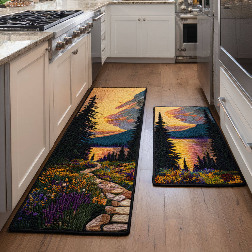 Laure - Tapis de cuisine Vue Montagne