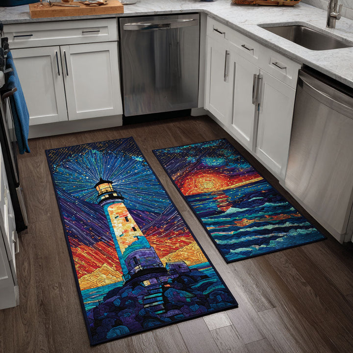 Renée - Tapis de cuisine Phare sur Océan