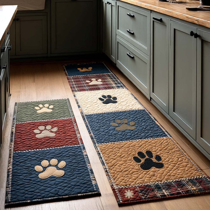 Daphné - Tapis de cuisine Patte Imprimé Refuge