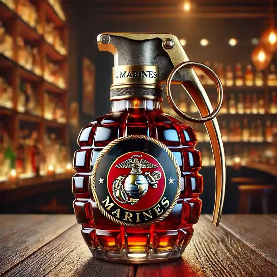 Bouteille de Whisky Grenat