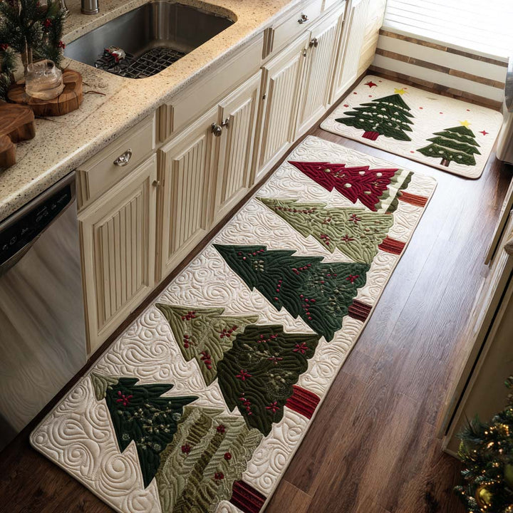Valérie - Tapis de cuisine De Noël à Pin