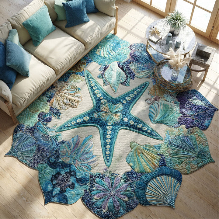 Clémence - Tapis décoratif Coquillage