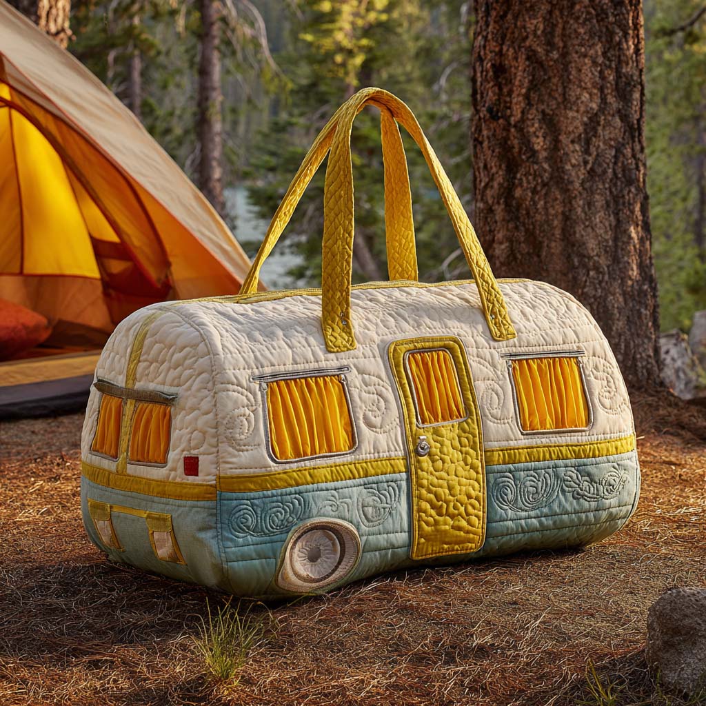 Sac de Voyage Matelassé - Camper Ensoleillé