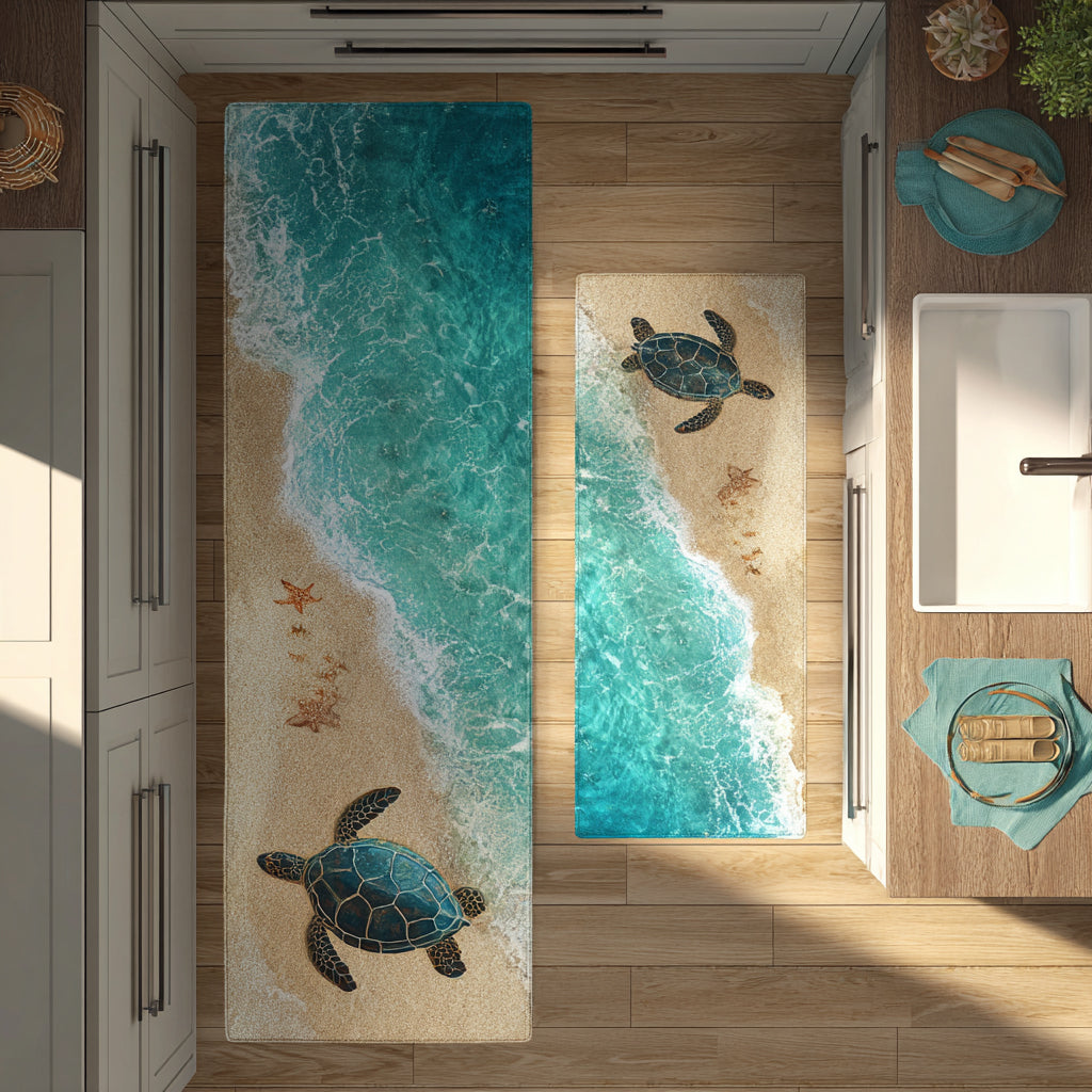 Camille - Tapis de cuisine Voyage Entre Vagues