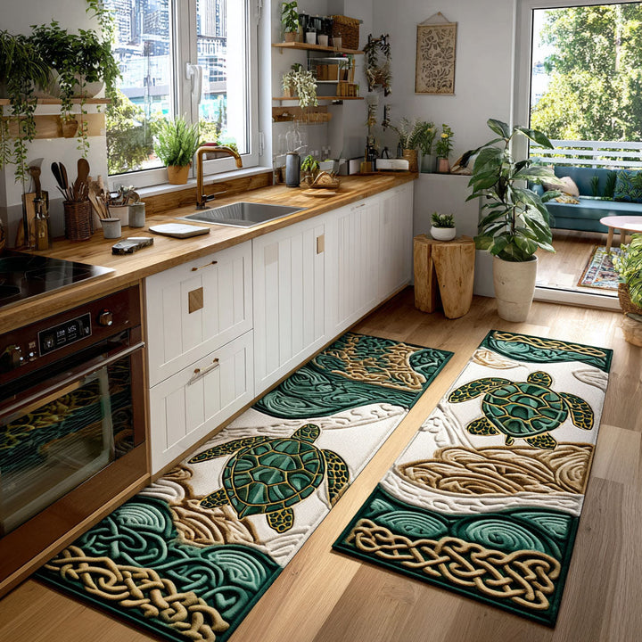 Jeanne - Tapis de cuisine Barrière de Corail