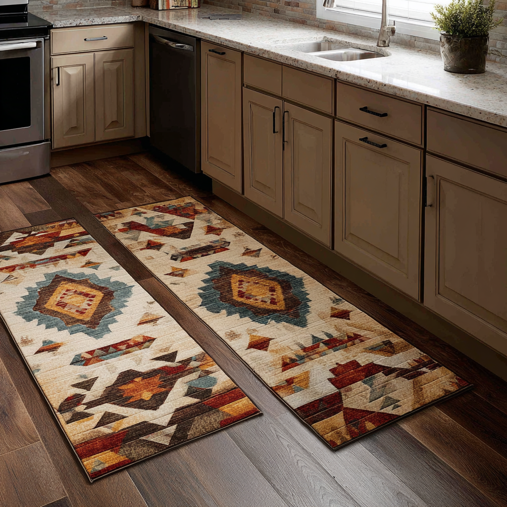 Axelle - Tapis de cuisine Natif
