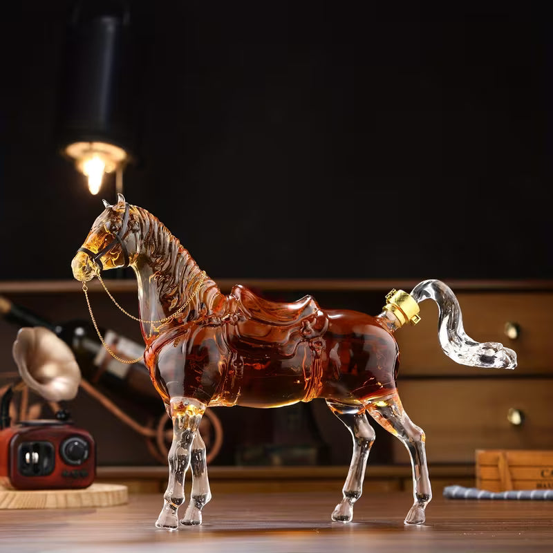 Cheval Bouteille de Whisky