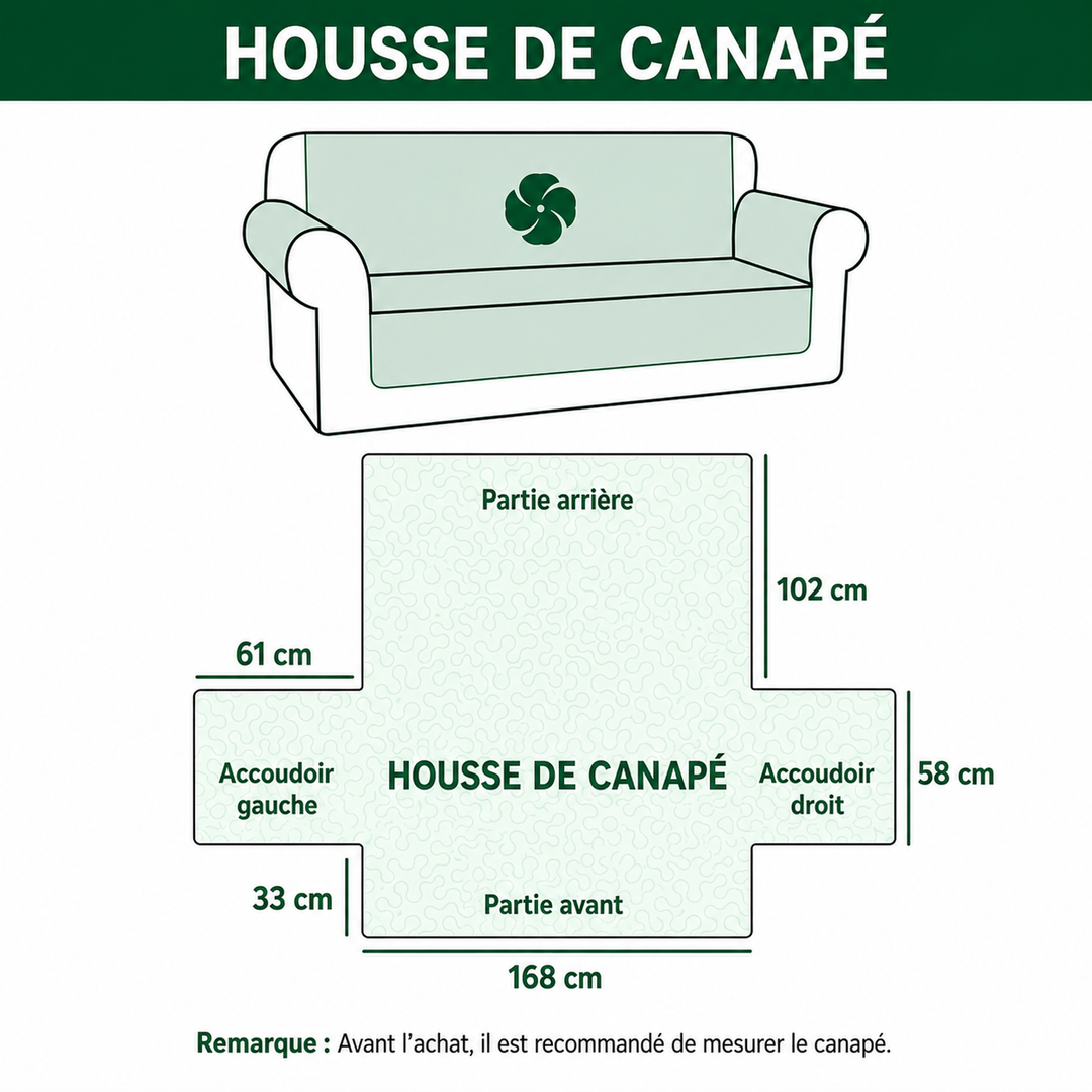 Dimensions fauteuil inclinable
